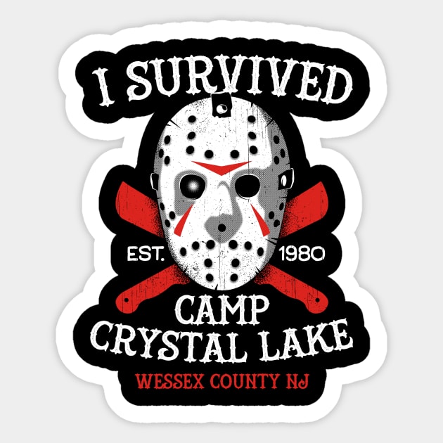 Camp Survivor Sticker by GoodIdeaRyan